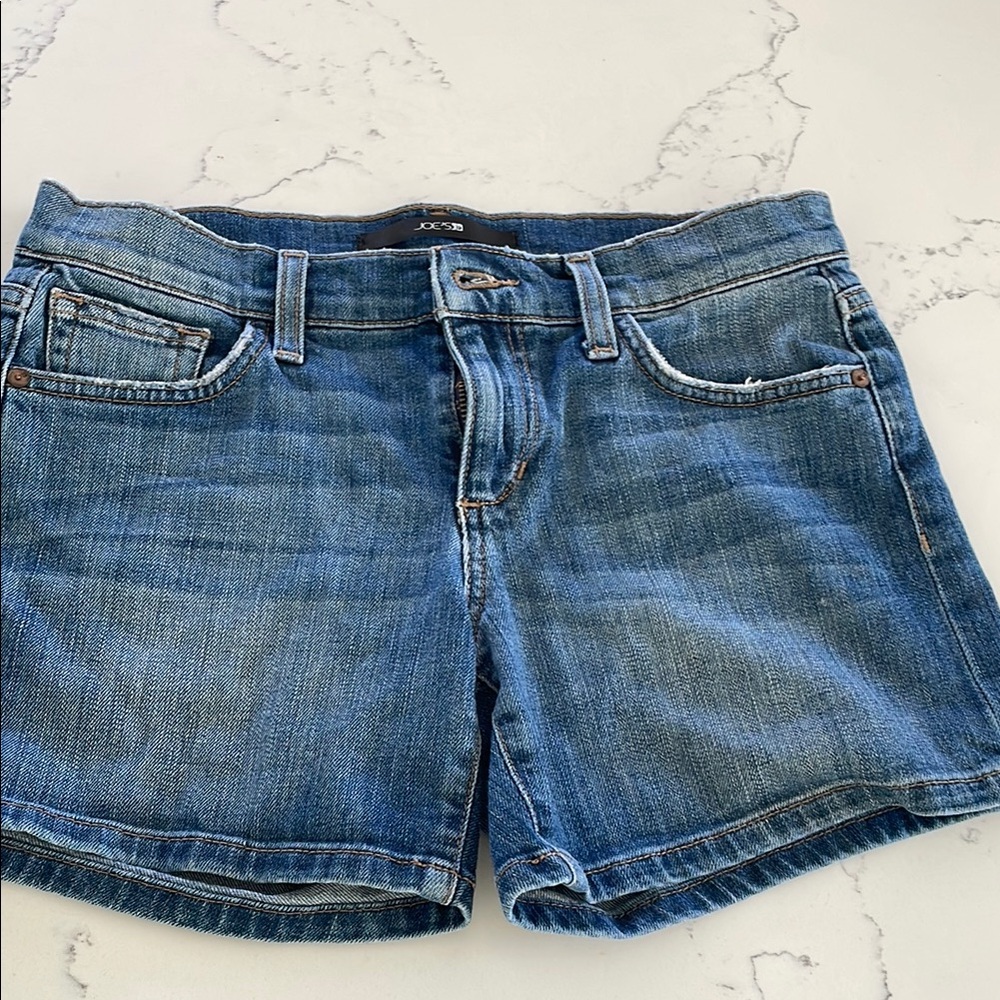 Joe's Jeans Women's Blue Denim Shorts